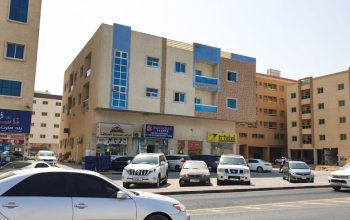 بدخل 498 الف درهم-للبيع بناية جديد بالجرف3 – عجمان على شارع وسكة مؤجره بالكامل