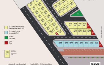 أراضي سكنية للبيع في منطقة الحليو 2 بإمارة عجمان مشروع الحليو P7